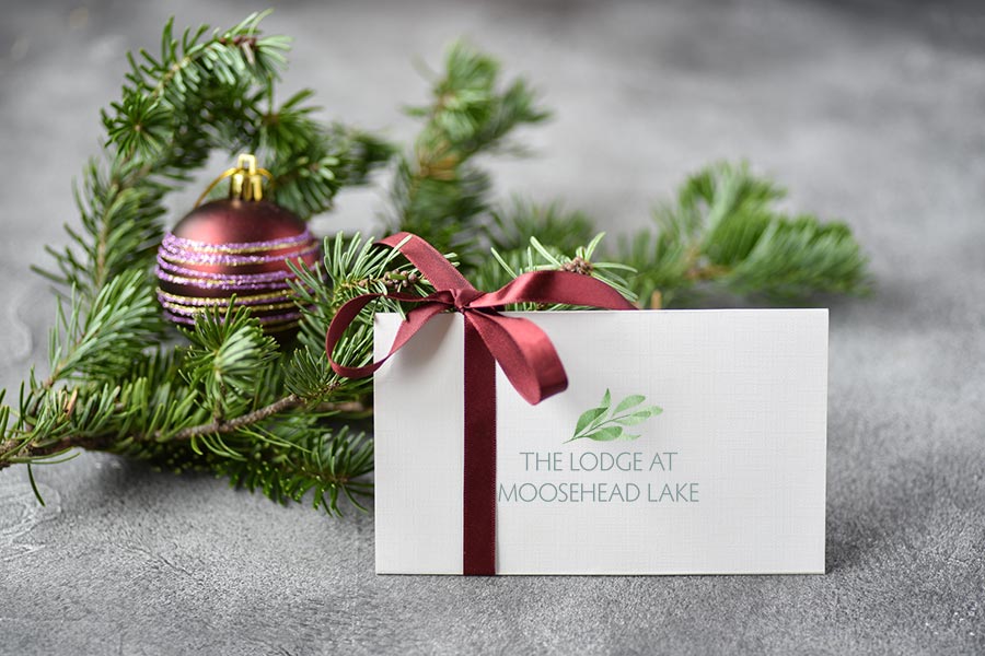 The Lodge at Mooshead Lake gift certificates