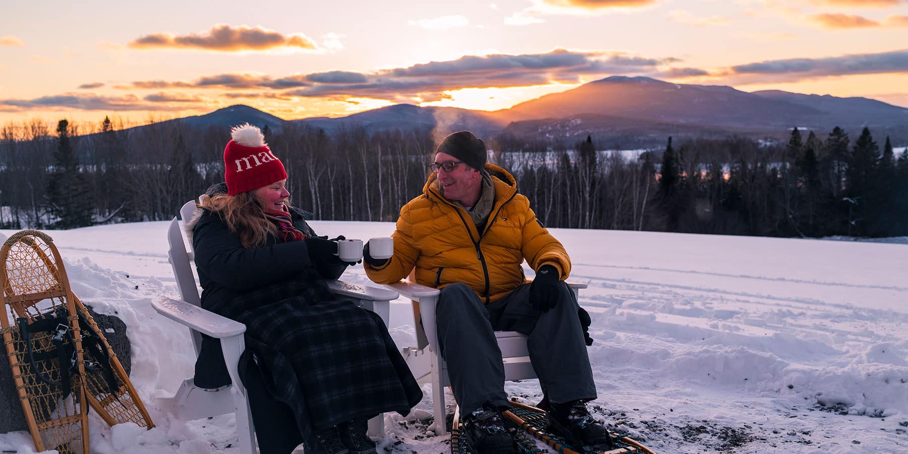 Winter Couple outside