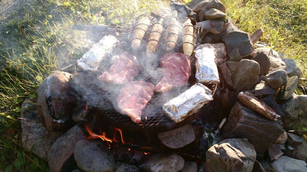 Campfire Dinner